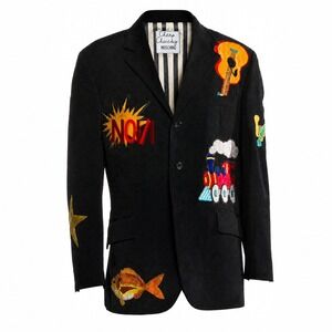 Moschino Cheap and Chic Vintage 1993 Icon Embellished Blazer OG Sample